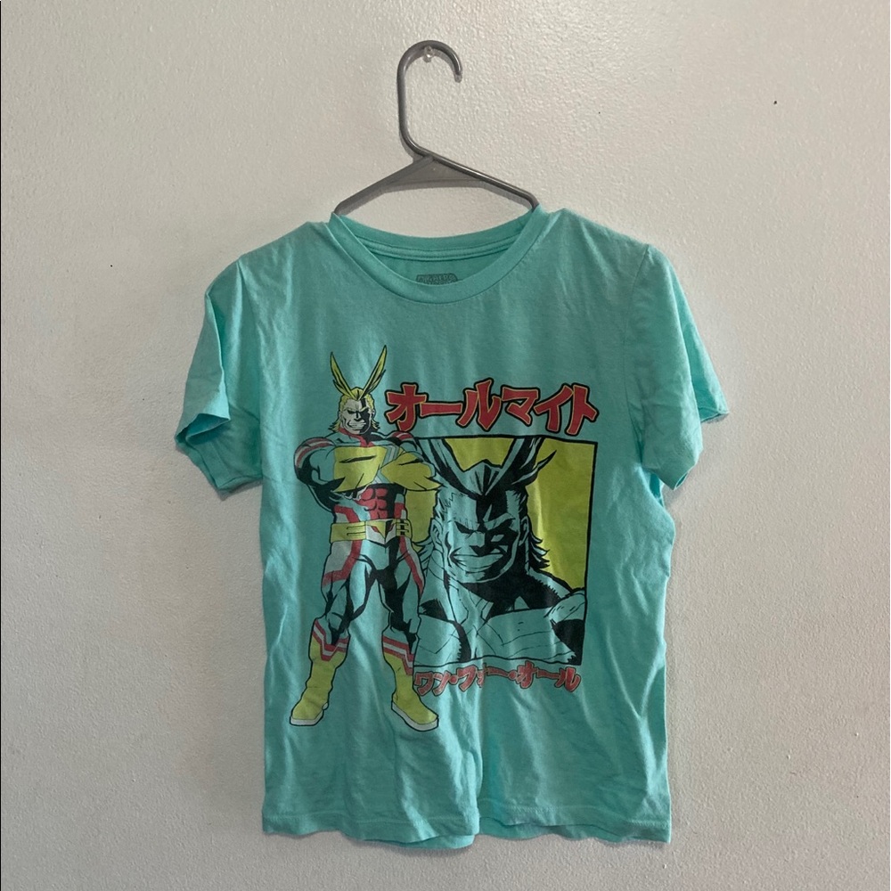 My Hero Academia All Might Teal T-Shirt
